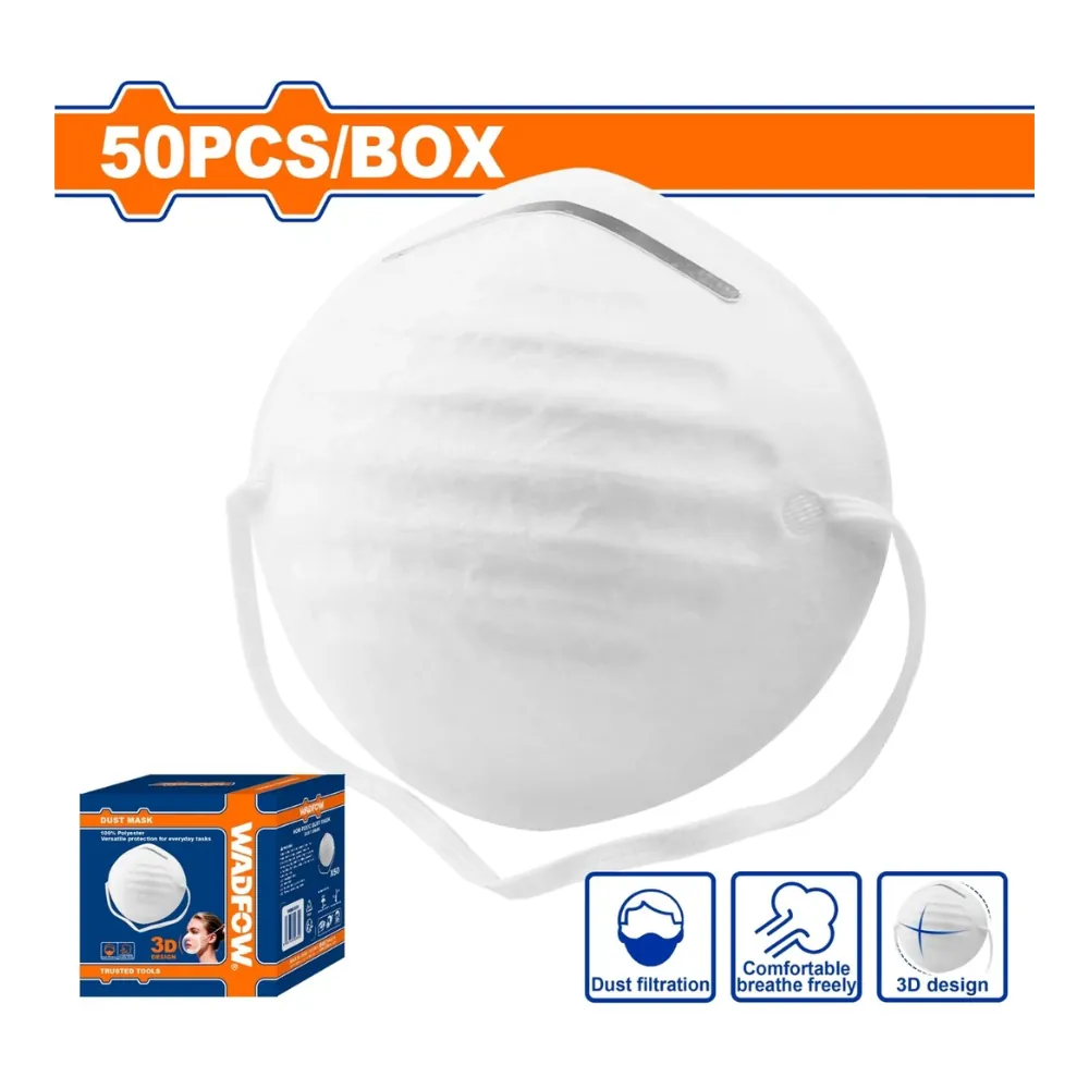 WADFOW Masque jetable anti poussière boite de 50