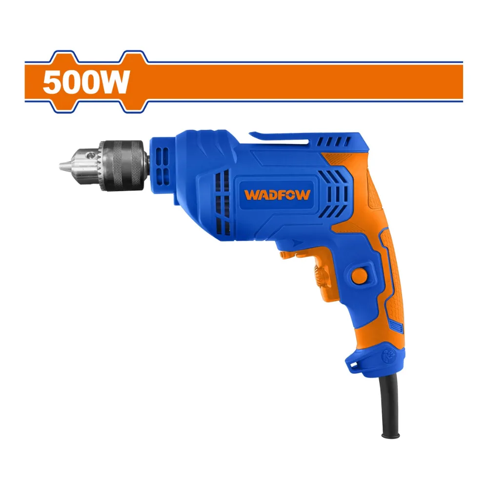 WADFOW Perceuse à métal 500W