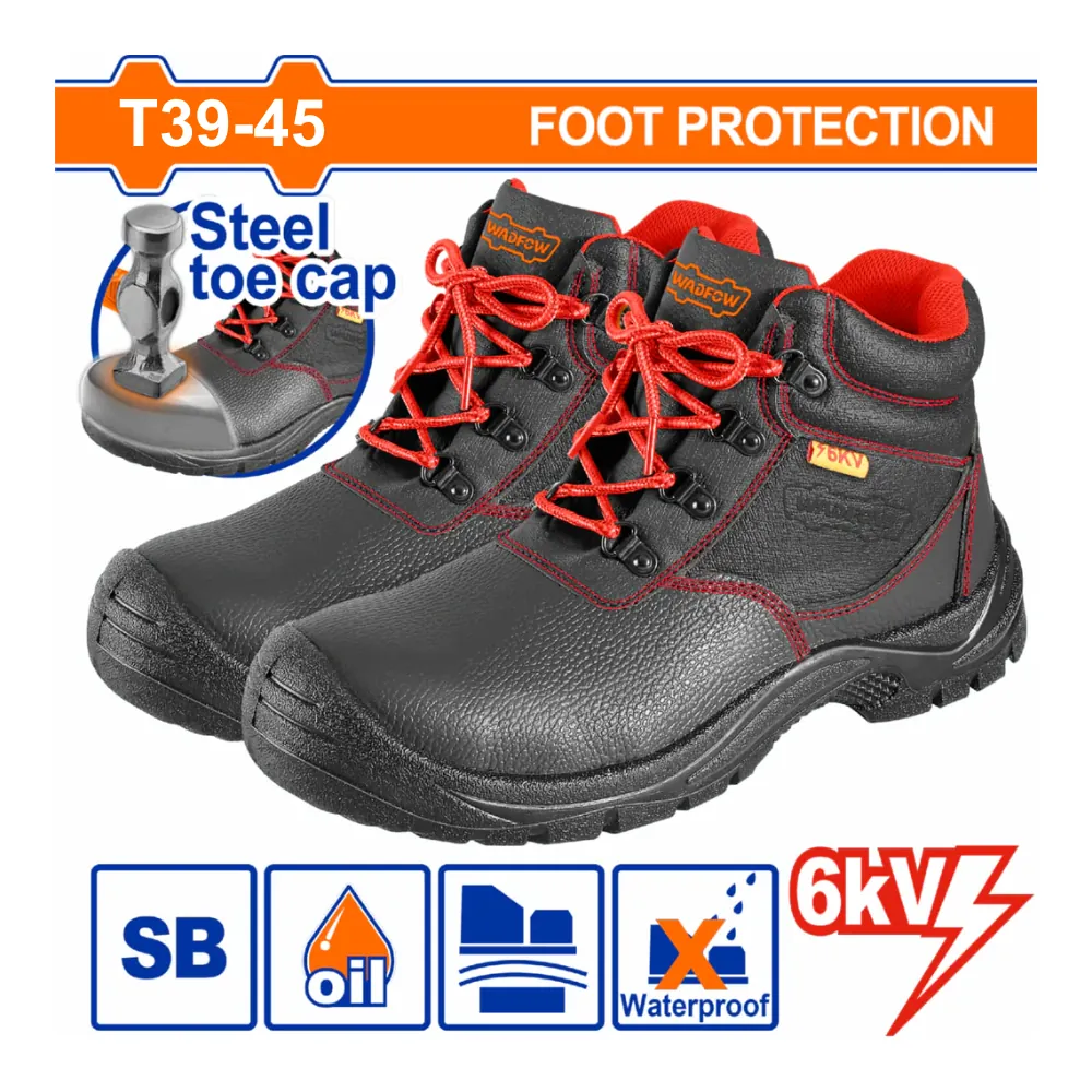 WADFOW Chaussure de sécurité électricien isolée 6kV T39 à 45