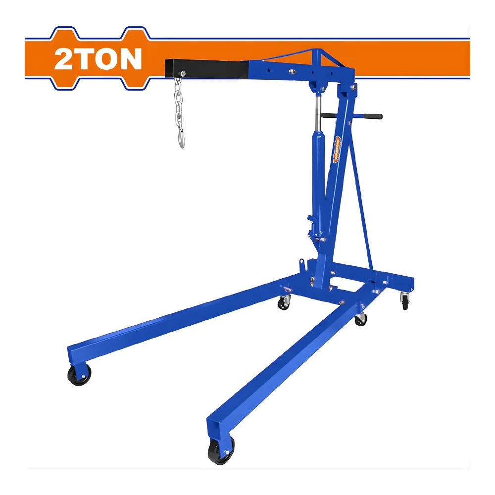 WADFOW Grue d’atelier hydraulique 2 tonnes