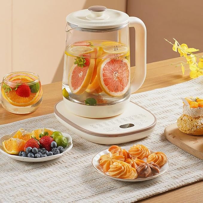 Bouilloire multifonctionnelle avec programmation 24h/24 pour soupes, eau, thé et infusions santé