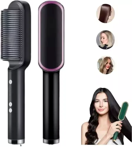 Brosse lissante ionique professionnelle