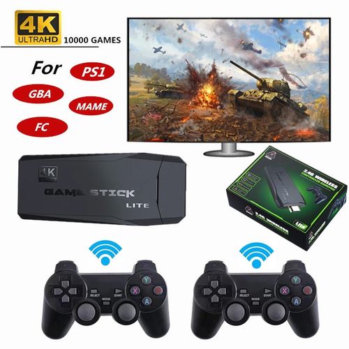 Console De Jeu Rétro Sans Fil M8 64G 2.4G HD Arcade PS1-1