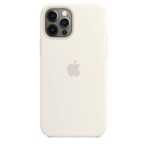 coque sillicone iphone 14 pro max - blanc