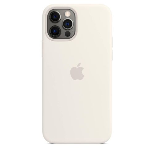 coque sillicone iphone 14 pro max - blanc