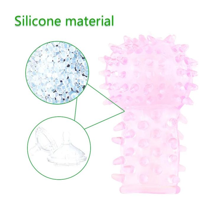 General 1 masseur vaginal sans vibromasseur, manchon de massage pour les doigts, stimulateur du clitoris et du point G, sextoy pour femmes, produit pour adultes-3
