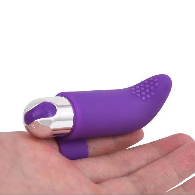General Jouet Sexuel Femme Silicone Rechargeable, Stimulateur à 10 Vitesses Vibrantes, Balle Vibrante Insérable Réglable-5