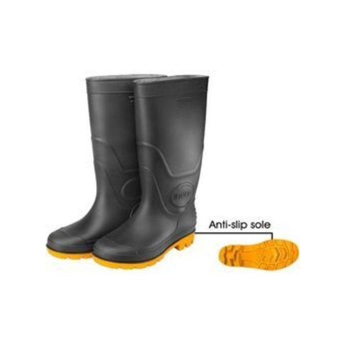 Ingco Botte Pvc Noire N°40-1