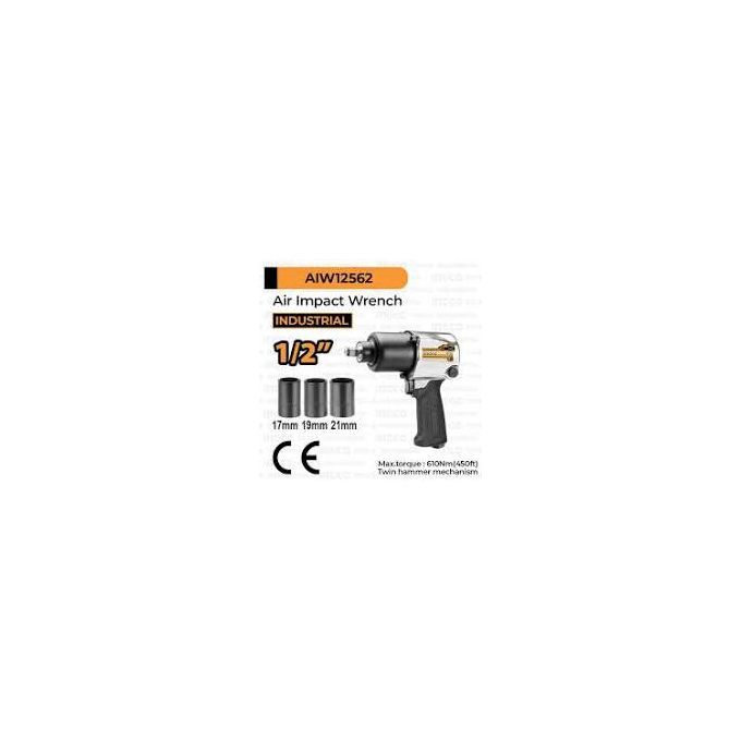 Ingco BOULONNEUSE A CHOCS 12.5mm(1/2")/610Nm(450ft) (NEW  AIW12562-1