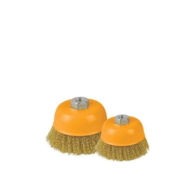 Ingco Brosse Boisseau à Fils Laitonnes 100Mm Diametre 0.3Mm M14X2-1