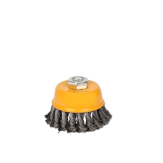 Ingco Brosse Metallique Avec Ecrou 100Mm-1