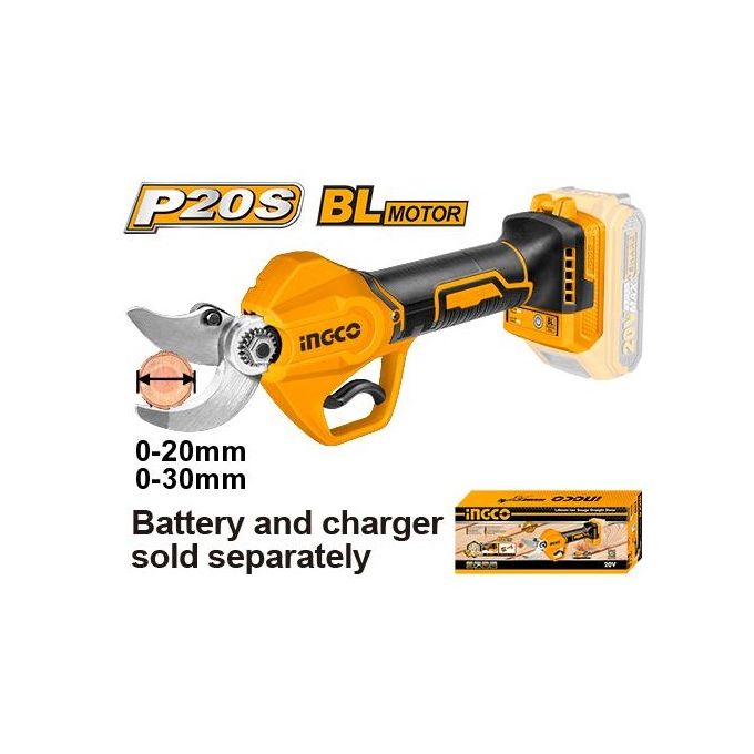 Ingco CISAILLE  DROITE A JAUGE A BATTERIE 20V CSSLI20308-1