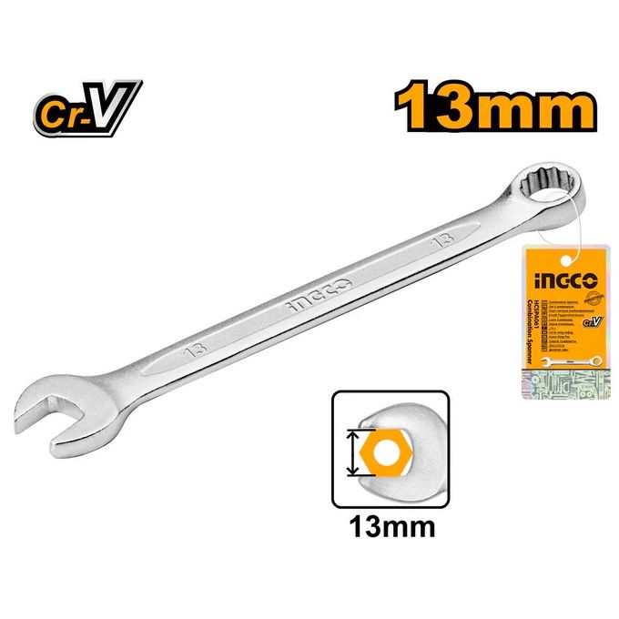 Ingco CLE MIXTE METRIQUE 13mm / HCSPA131-1