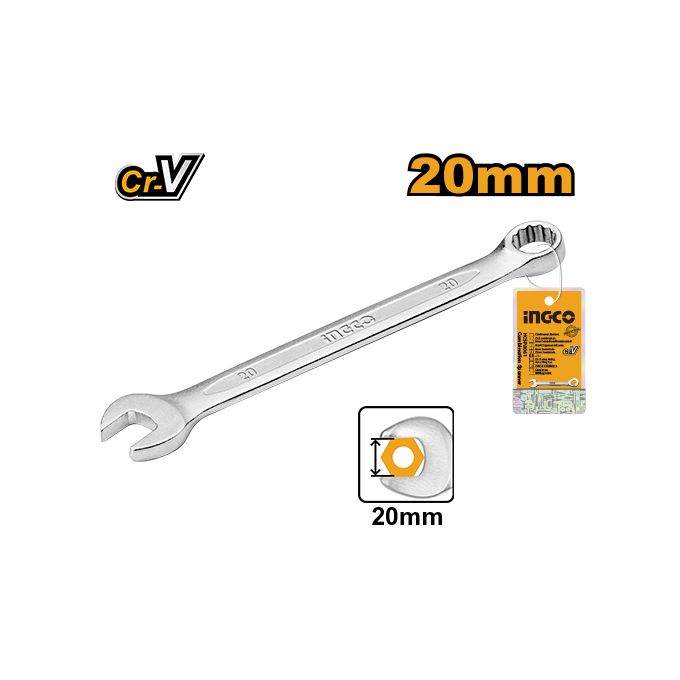 Ingco CLE MIXTE METRIQUE 20mm  / HCSPA201-1