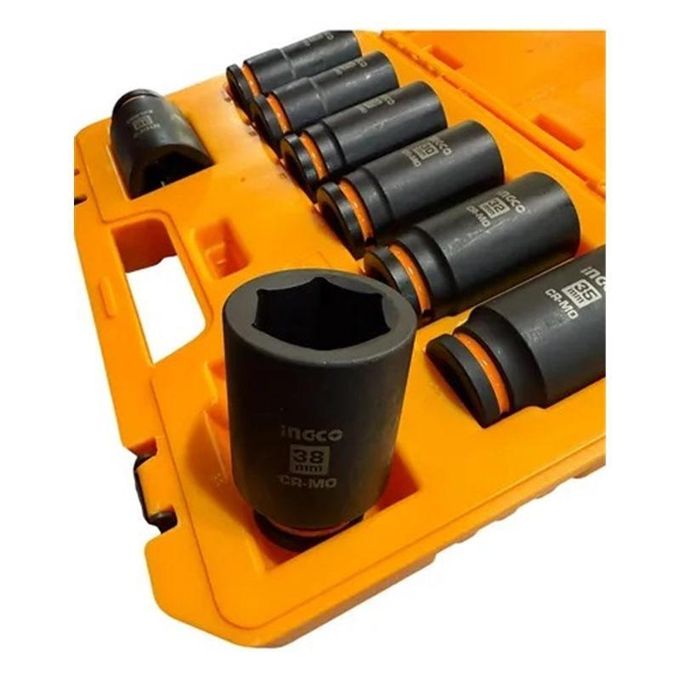 Ingco COFFRET DE DOUIILE 8PCS 3/4"DR(ciwli20135)  HKISSD34082L-2