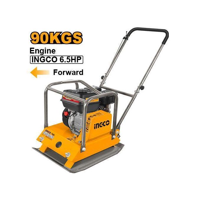 Ingco compacteur a plaque a essence 4.8kw(6.5hp)   gcp1002-1