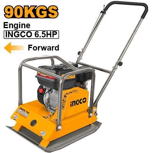Ingco compacteur a plaque a essence 4.8kw(6.5hp) gcp1002