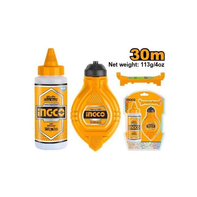 Ingco Cordeau A Tracer 30M - Multicolore HCLR0130-1