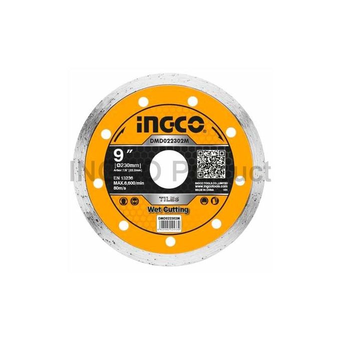 Ingco Disque A Tronçonner Diamant 230 X 5 X 22.2Mm-1