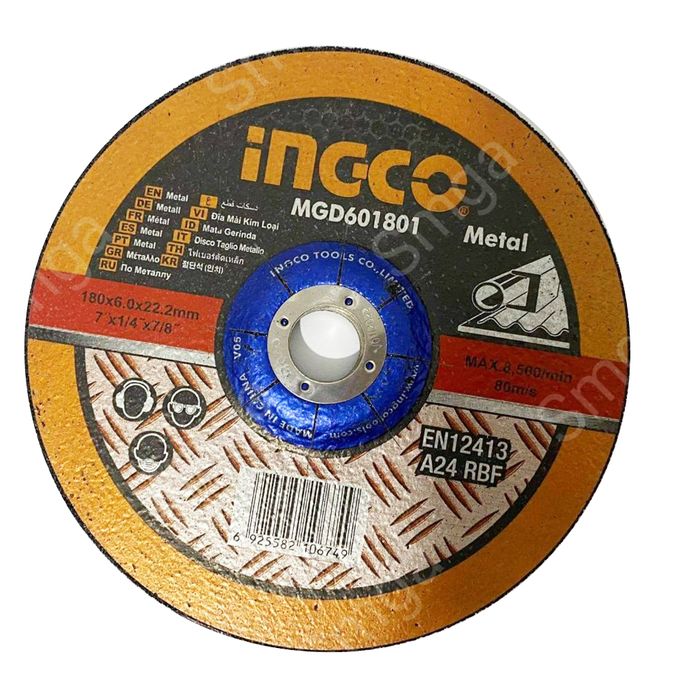 Ingco DISQUE A TRONÇONNER EN MÉTAL (ABRASIF) 405(16")X3.0(1/8")X25.4(1")-1