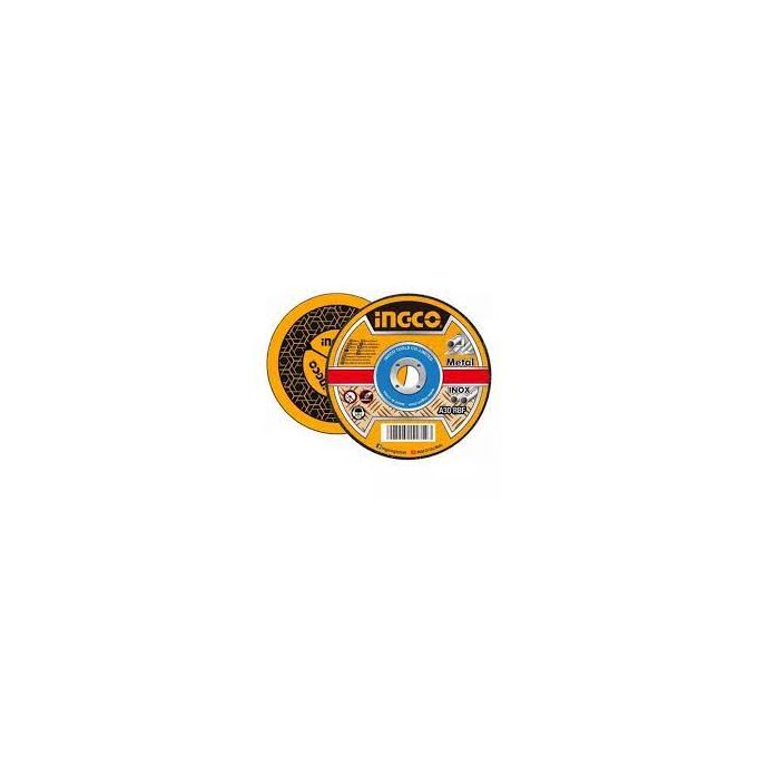 Ingco DISQUE ABRASIF POUR METAUX 180(7)X1.6(1/16)X22.2mm    MCD161801-1