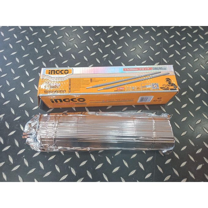 Ingco ELECTRODE DE SOUDAGE EN ACIER 2,5*350MM x 5 kilo  ERCVC2121-2