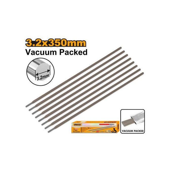 Ingco ELECTRODE DE SOUDAGE(baguette de soudure)  x 5 kilo EN ACIER 3,2*350MM   ERCVC2221-1
