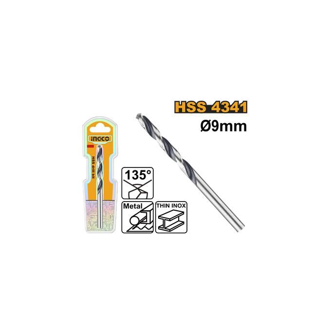 Ingco FORET A METAUX 4341HSS 9MM DBT1200904-1