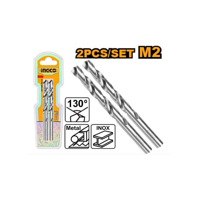 Ingco FORET HELICOIDAL A METAUX M2 HSS 3.0mm-130°-2PCS  / DBT11300302-1