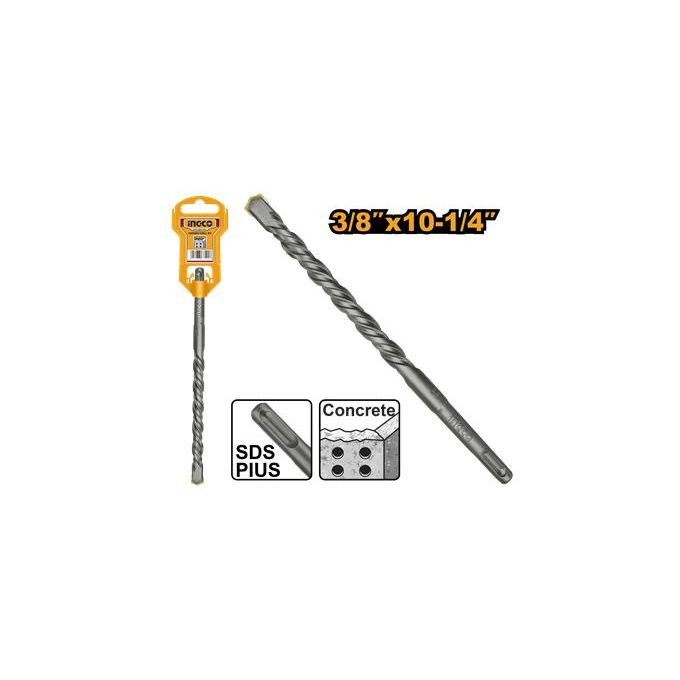 Ingco FORET POUR MARTEAU PERFORATEUR SDS-PLUS 10 x 210mm DBH1211003-1