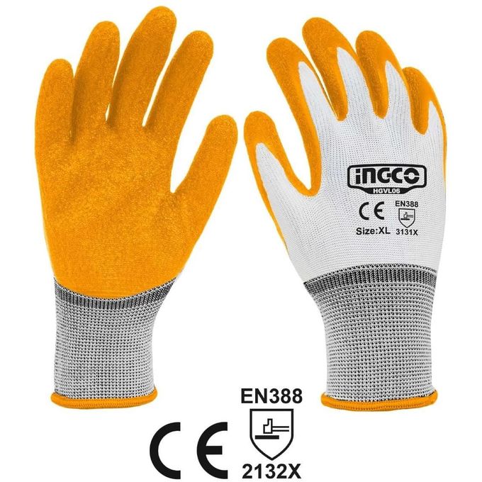 Ingco GANTS EN LATEX XL   HGVL06-1