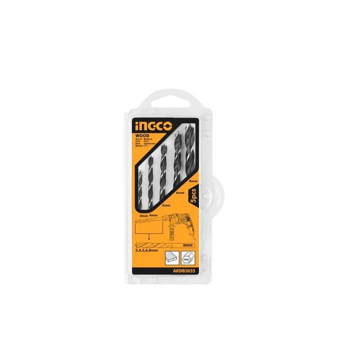 Ingco Jeu De Foret A Bois 5 Pièces    AKDB5055-1