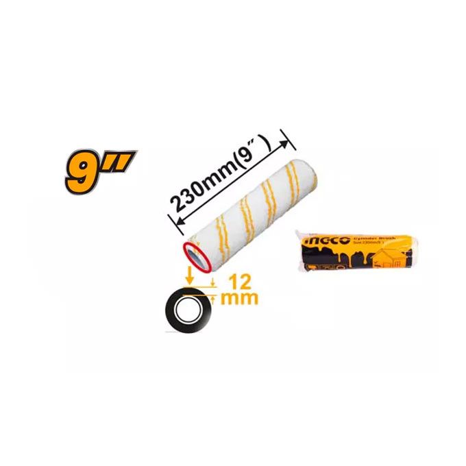 Ingco MANCHON DE RECHANGE MICROFIBRE POUR ROULEAU DE PEI HRC3323012-1
