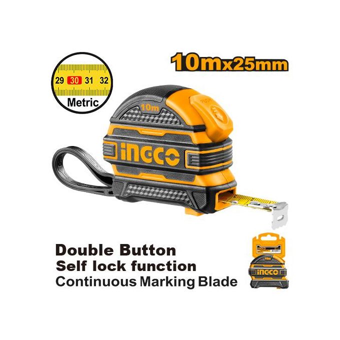 Ingco METRE A RUBAN 10m X 25mm      HSMT0810251-1