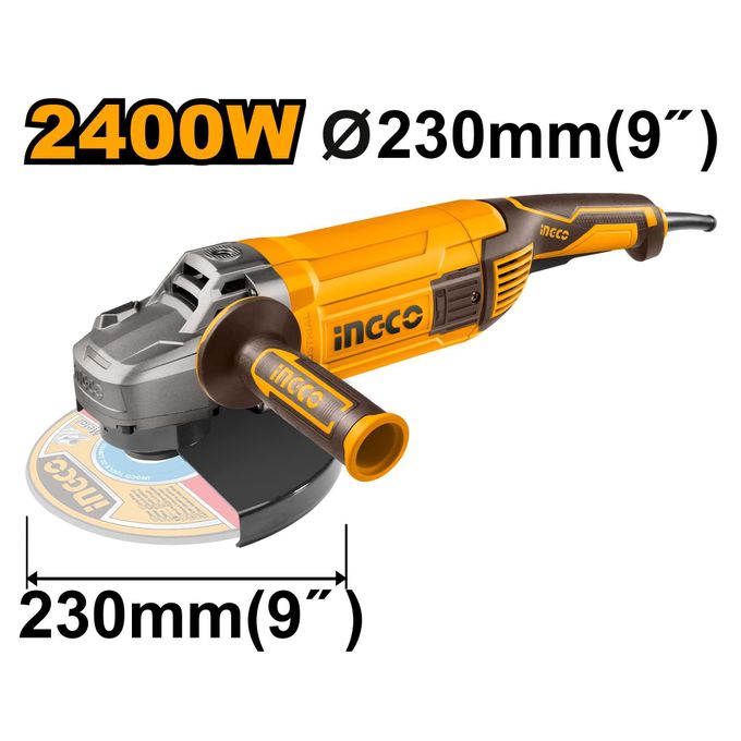 Ingco Meuleuse Angulaire 2400W (viens sans disque) AG24008-1