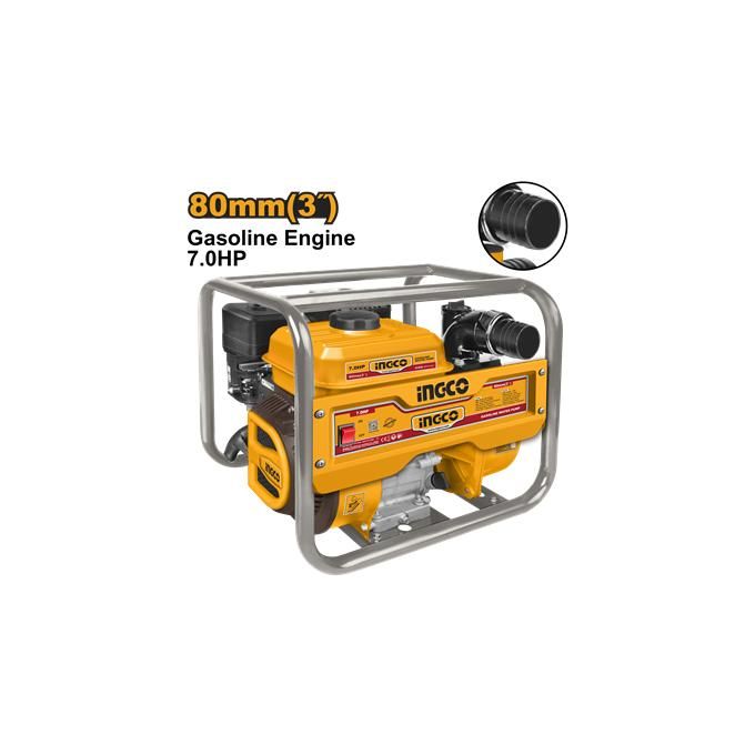 Ingco motopompe a essence 3" 7.0hp   gwp306-1
