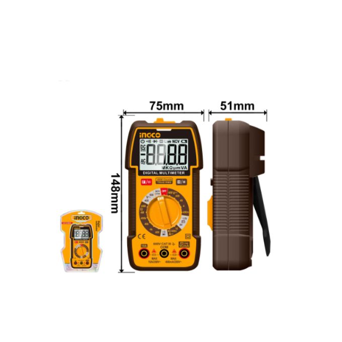 Ingco MULTIMETRE DIGITAL 1000V-6000C  DM310002-1