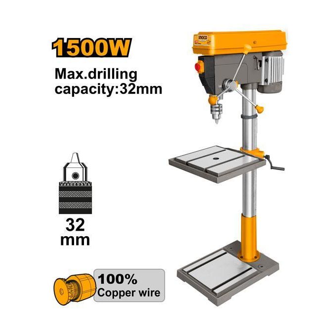 Ingco PERCEUSE A COLONNE 1500W DP3211005-1