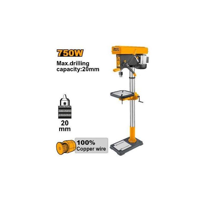 Ingco PERCEUSE A COLONNE 750W DP207505-1