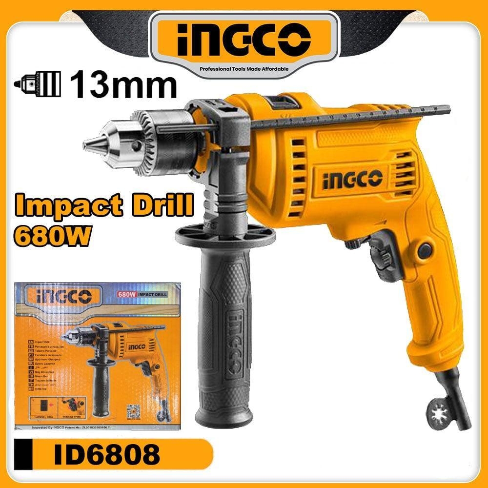Ingco PERCEUSE A PERCUSSION 680W INDUSTRIAL ID6808-4