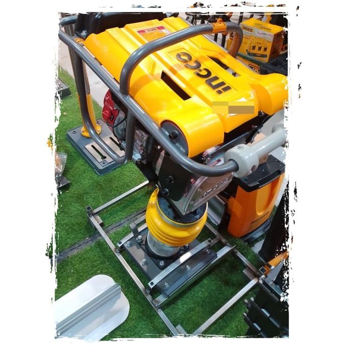 Ingco PILONNEUSE VIBRANTE(COMPACTEUR) MOTEUR HONDA GX160 4kW (5.5HP)  GRT751-1