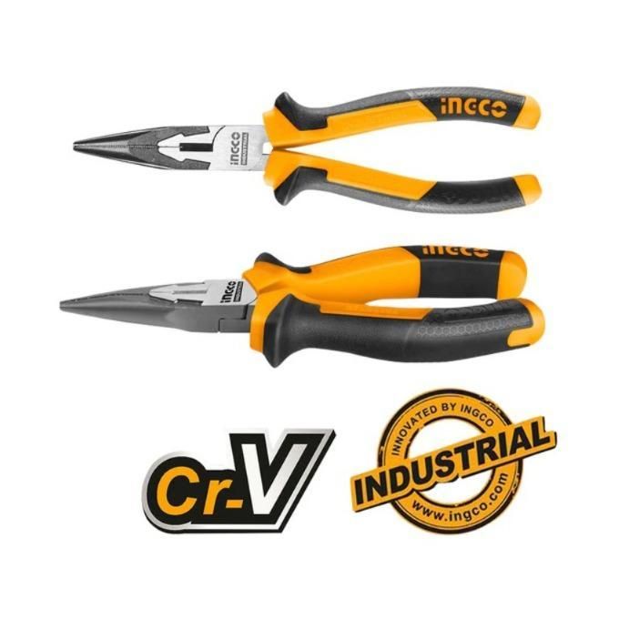 Ingco Pince A Bec Long 6" - 160Mm   HLNP28168-2