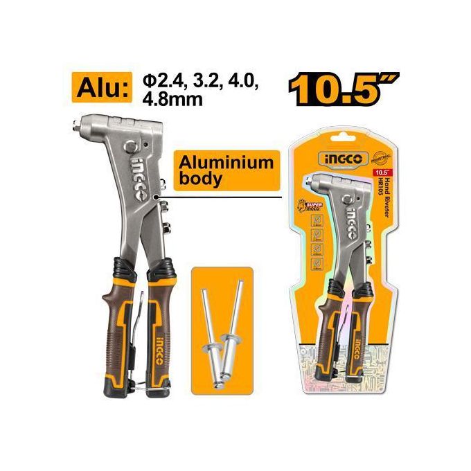 Ingco Pince à Riveter 2.4 à 4.8Mm    HR105-1