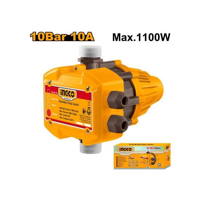 Ingco POMPE A EAU 750W/1HP + AUTOMATIQUE VPM75068-2