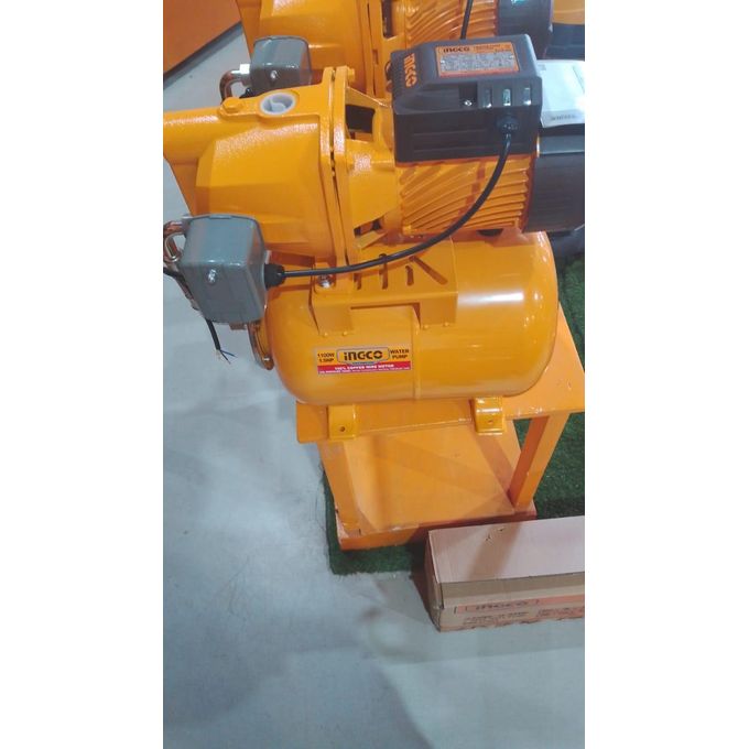 Ingco POMPE A JET AUTO-AMORCANTE  1100W/24L  AVEC UN AUTOMATIQUE DEJA INTEGRÉ DANS LE SYTEME   JPT110068-2