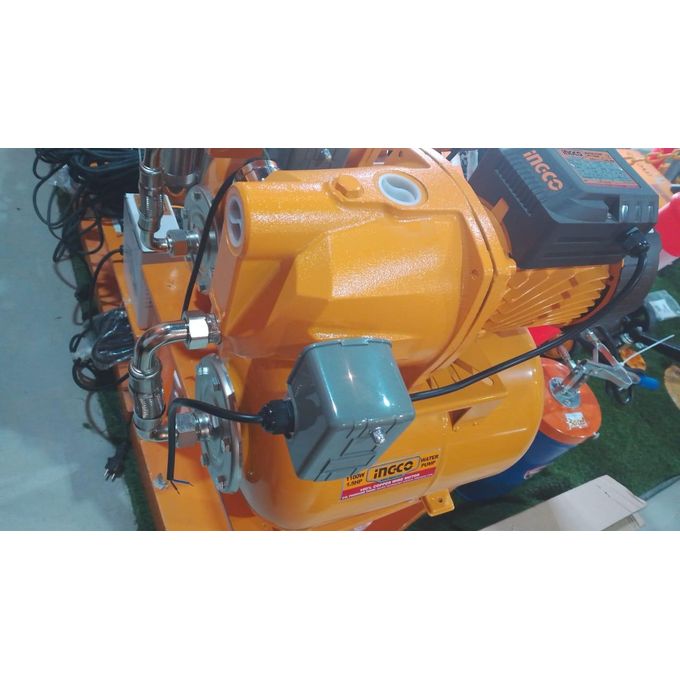 Ingco POMPE A JET AUTO-AMORCANTE  1100W/24L  AVEC UN AUTOMATIQUE DEJA INTEGRÉ DANS LE SYTEME   JPT110068-3