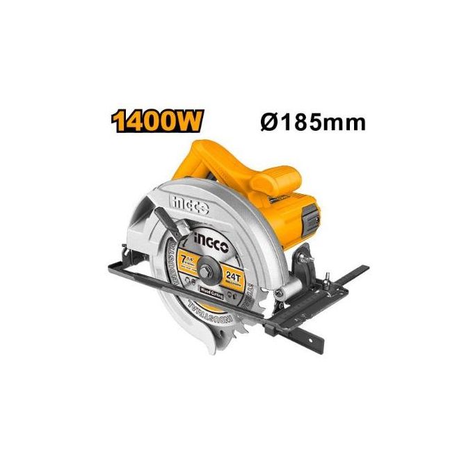 Ingco SCIE CIRCULAIRE A MAIN 1400W/185MM   CS18538-1