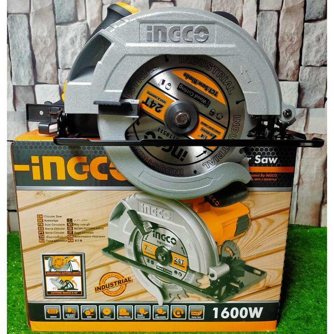 Ingco Scie Circulaire A Main 1600W    CS18568-2