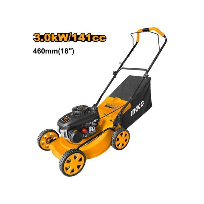 Ingco TONDEUSE A GAZON A ESSENCE 18" - 460mm 141cc 3KW GLM141181-1