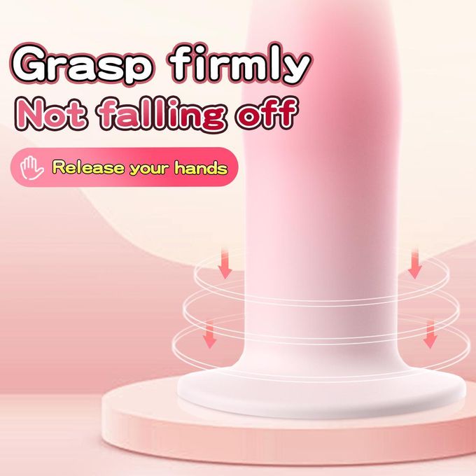 Jouet Sexuel pour Femmes, Pénis Simulé, Mastur-bation Féminine, Godemichet en Silicone de Qualité Bébé, Rose-3
